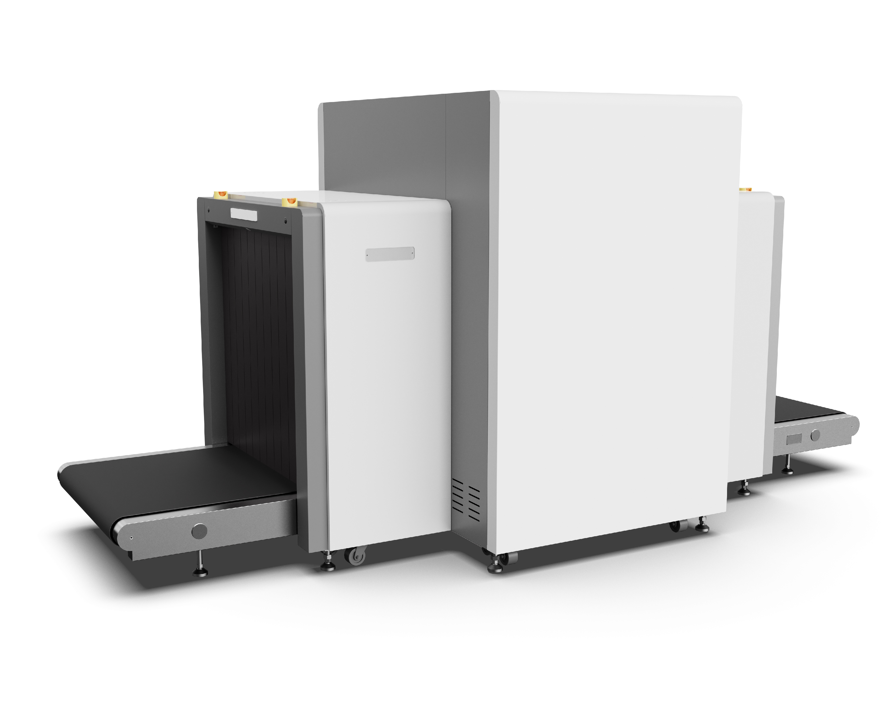 EI-100100DV Çift Görünüm Çok enerjili X-ışını Güvenlik Muayene Ekipmanı