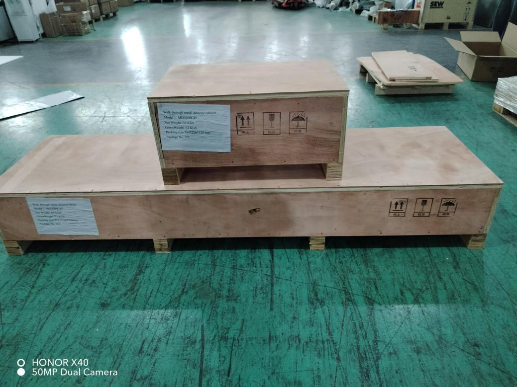 Akıllı güvenlik kapıları Nijerya'dan gönderildi