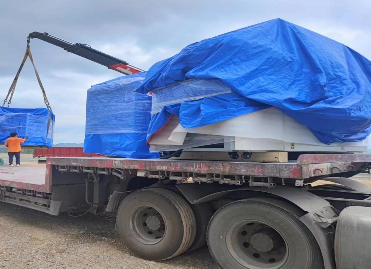 Güvenlik ekipmanımız Guangxi Yulin yüksek hızlı tren istasyonuna başarıyla yerleştirildi